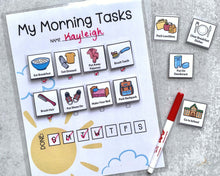 Load image into Gallery viewer, Chore Chart and Routine Charts for Kids - Digital Download