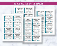 Load image into Gallery viewer, Date Night Idea Cards - 94 Printable Cards