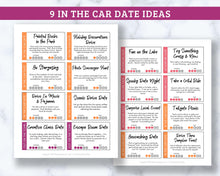 Load image into Gallery viewer, Date Night Idea Cards - 94 Printable Cards