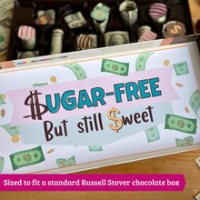 Load image into Gallery viewer, Printable Chocolate Box Money Gift Template - PDF Download