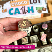 Load image into Gallery viewer, Printable Chocolate Box Money Gift Template - PDF Download