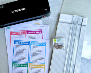 Editable Cleaning Checklist Cards - 7 Page PDF Download