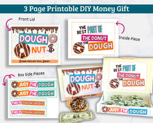 Load image into Gallery viewer, Donut Box Money Gift Printables