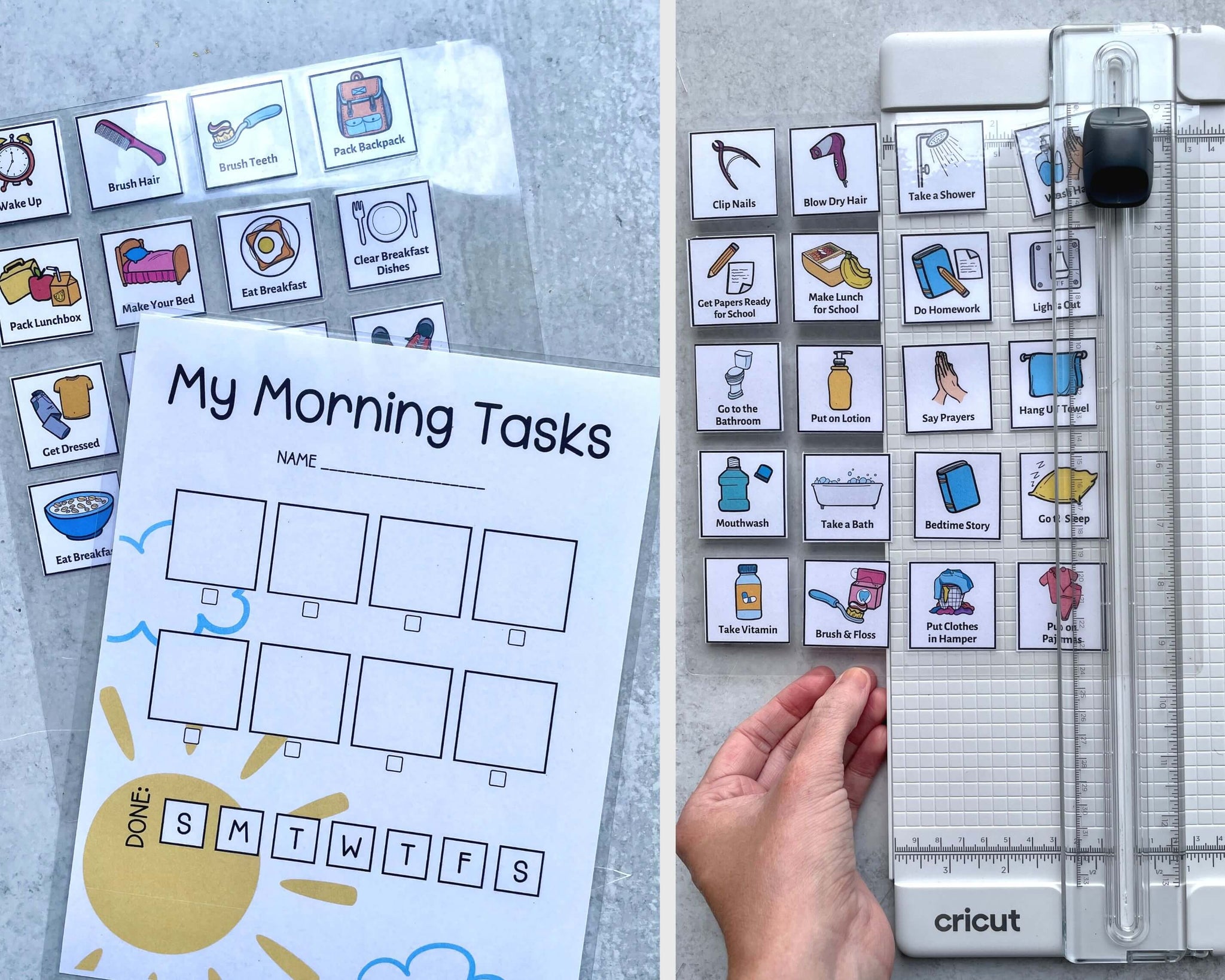 Printable Chore and Routine Charts for Kids – The Savvy Sparrow