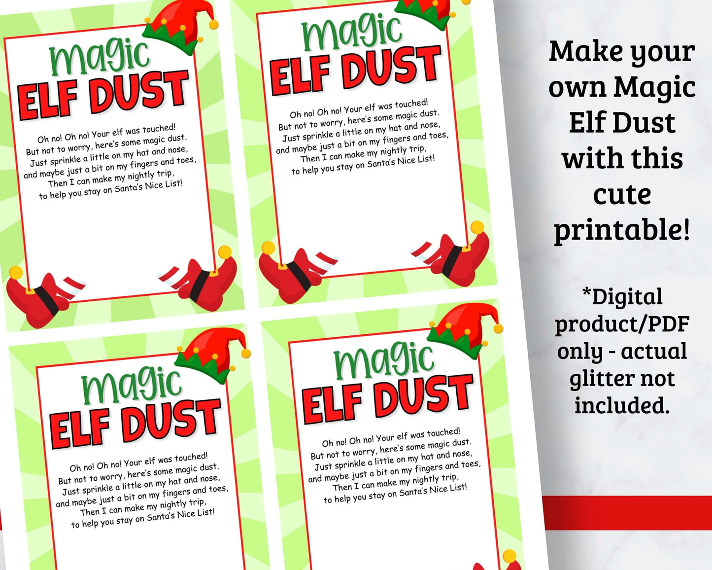 Magic Elf Dust Printable