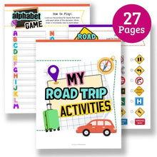 Load image into Gallery viewer, Road Trip Games for Kids — Printable Activity Bundle (20+ Pages)