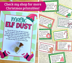 Santa Says Printable Game Cards - Fun Christmas Game for Kids!