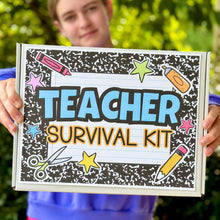 Load image into Gallery viewer, Teacher Survival Kit Printable Gift Signs