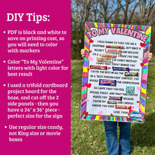 Load image into Gallery viewer, Valentine Candy Gram Poster - PDF Download