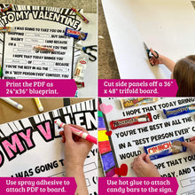 Load image into Gallery viewer, Valentine Candy Gram Poster - PDF Download