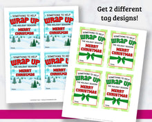 Load image into Gallery viewer, &quot;Wrap Up the Holidays&quot; Gift Tags