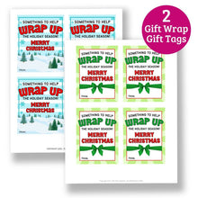Load image into Gallery viewer, &quot;Wrap Up the Holidays&quot; Gift Tags