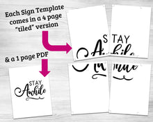 Load image into Gallery viewer, **BEST VALUE** DIY Sign Template Bundle - 18 Sign Templates!