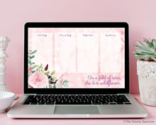 Load image into Gallery viewer, Computer Desktop Wallpaper &quot;Field of Roses&quot; - Digital Download
