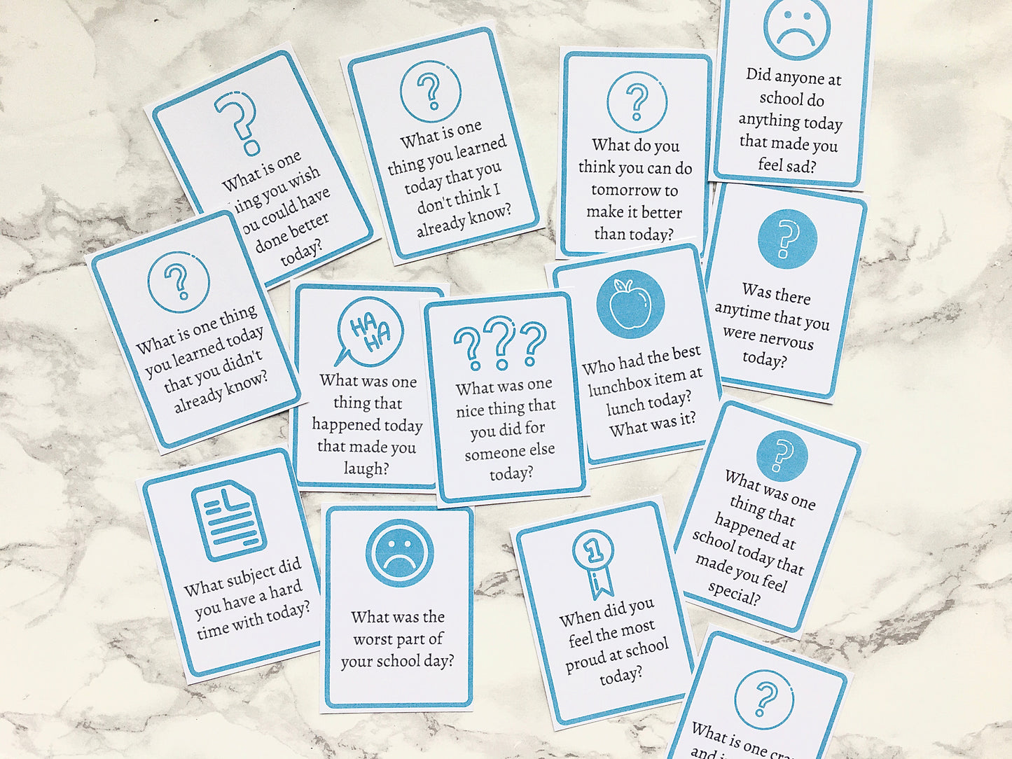 Questions to Ask Kids - Printable Cards to Get Your Kids Talking