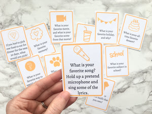 Questions to Ask Kids - Printable Cards to Get Your Kids Talking
