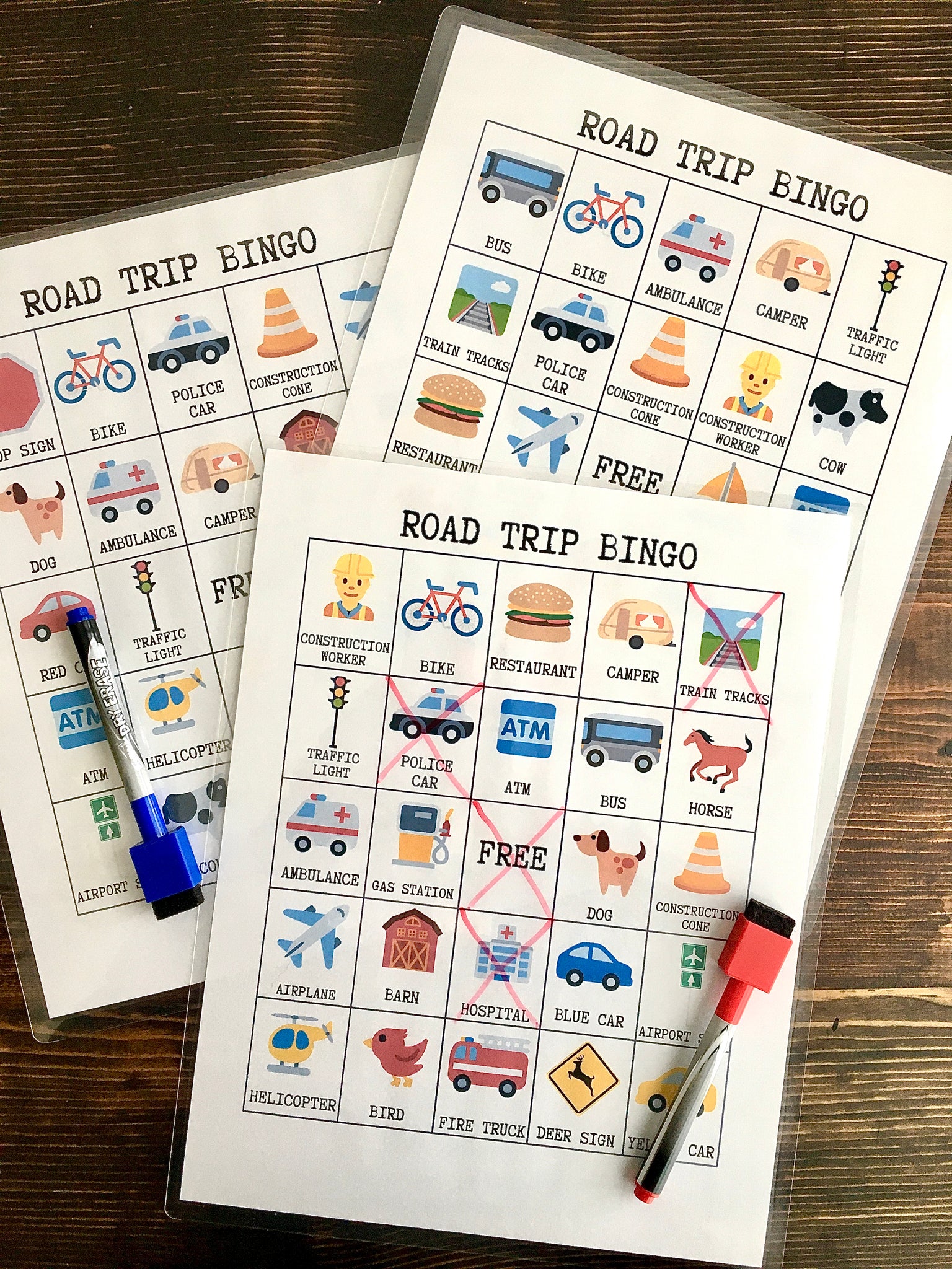 Printable Road Trip Games for Kids - Bingo, Scavenger Hunts, & More ...