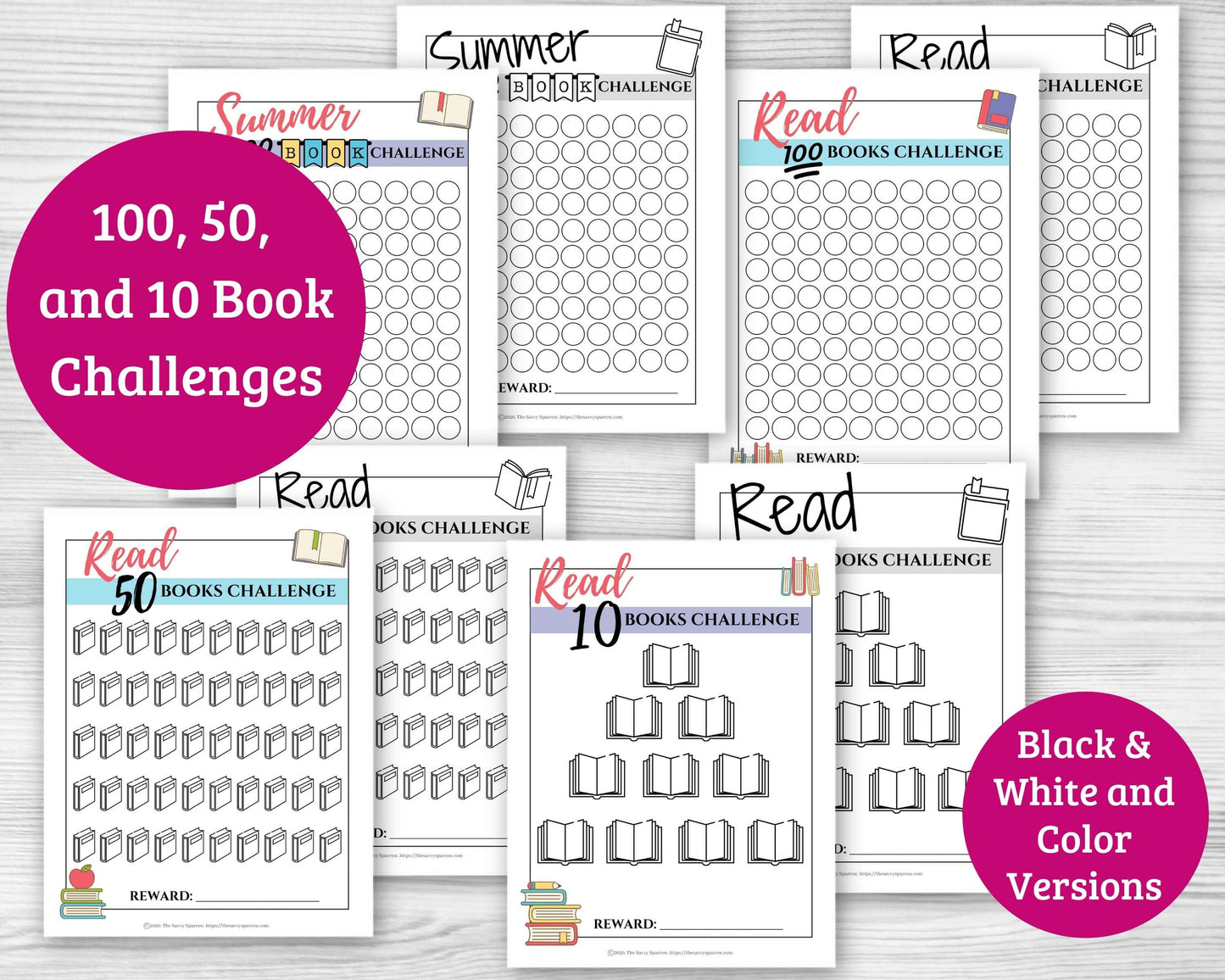 Kids' Reading Bundle - 21 Page PDF File
