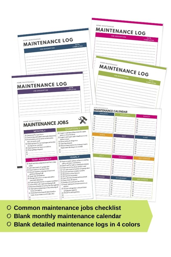 The ULTIMATE Home Maintenance Planner - Instant Download