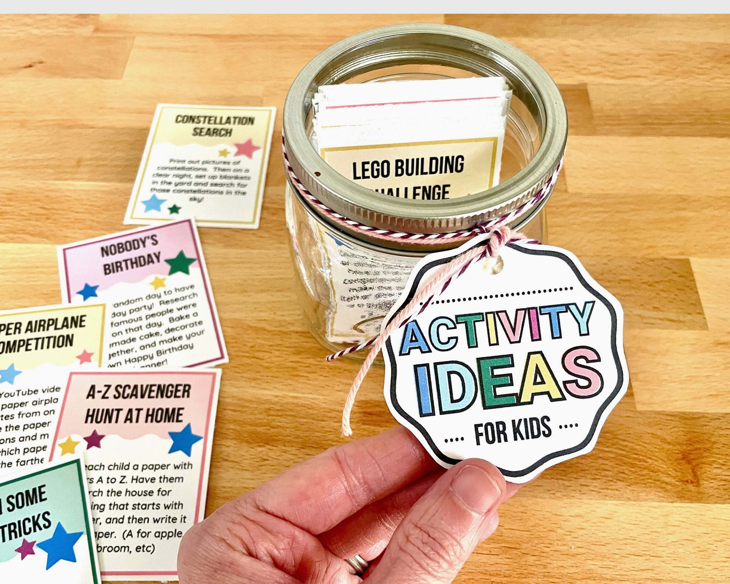 Activity Idea Cards for Kids - 81 Activities