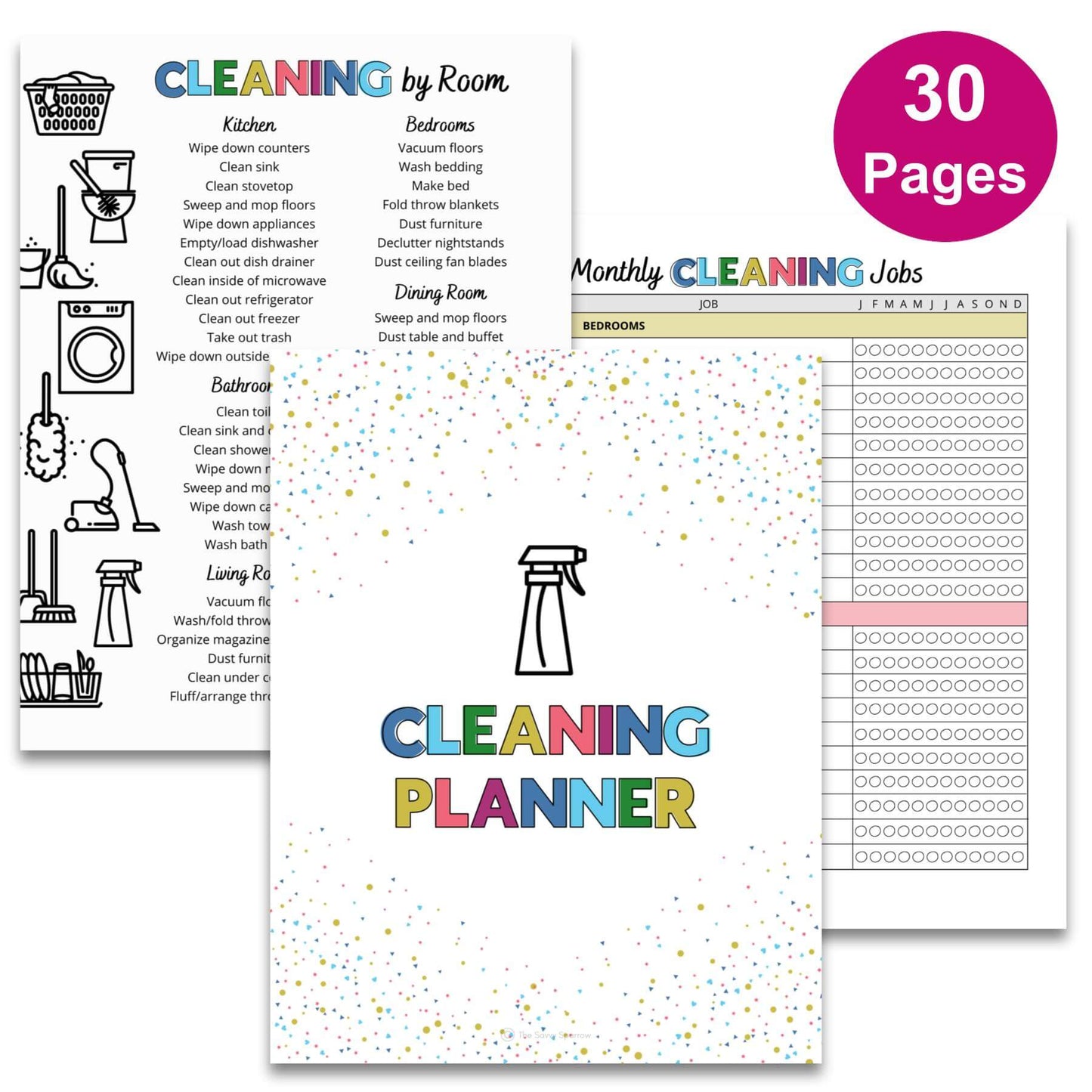 Cleaning Binder - 30 Page PDF Download