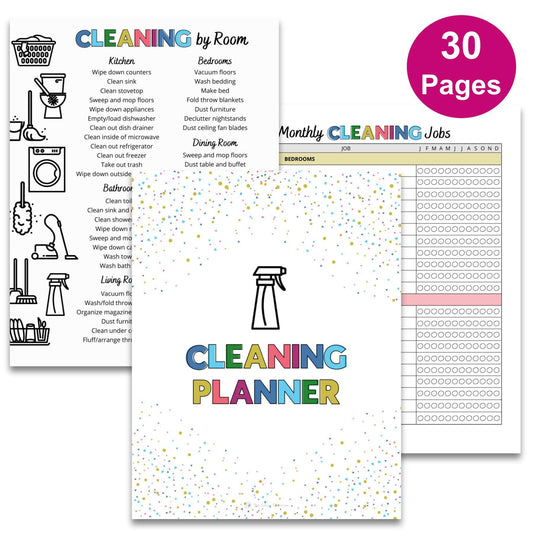 Cleaning Binder - 30 Page PDF Download