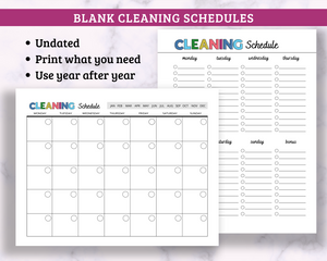 Cleaning Binder - 30 Page PDF Download