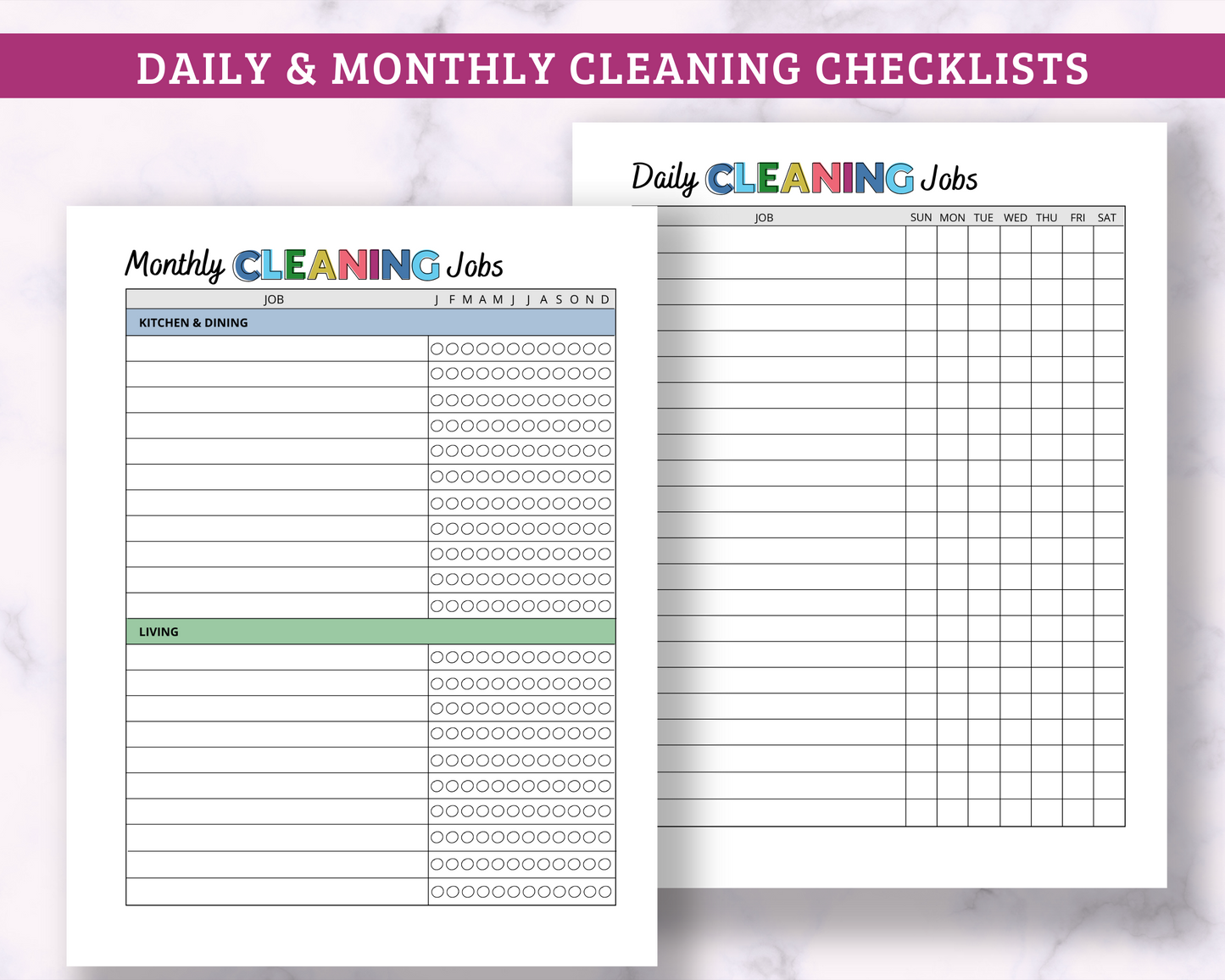 Cleaning Binder - 30 Page PDF Download