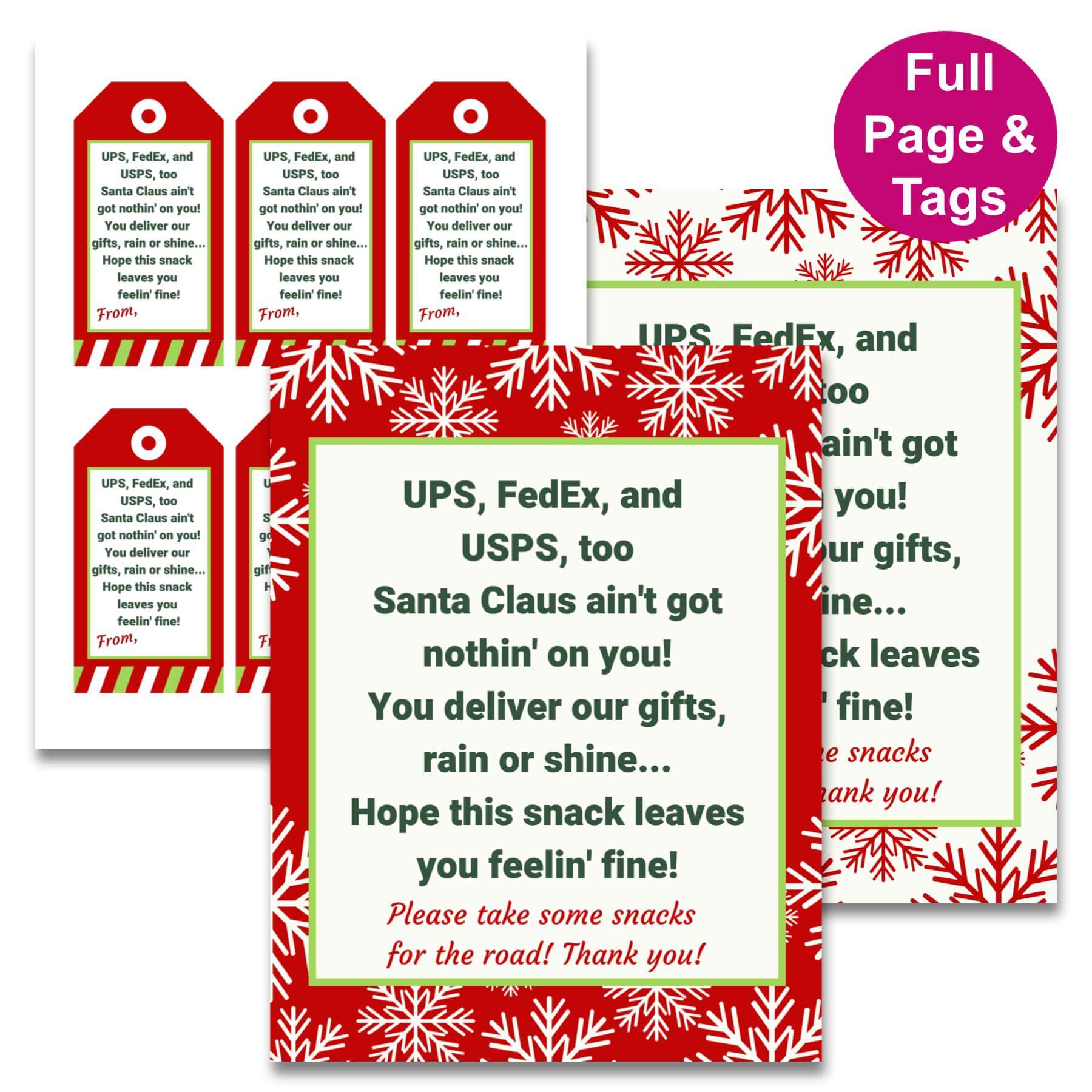 Holiday holiday-thank-you-sign-for-delivery-drivers-the-savvy-sparrow