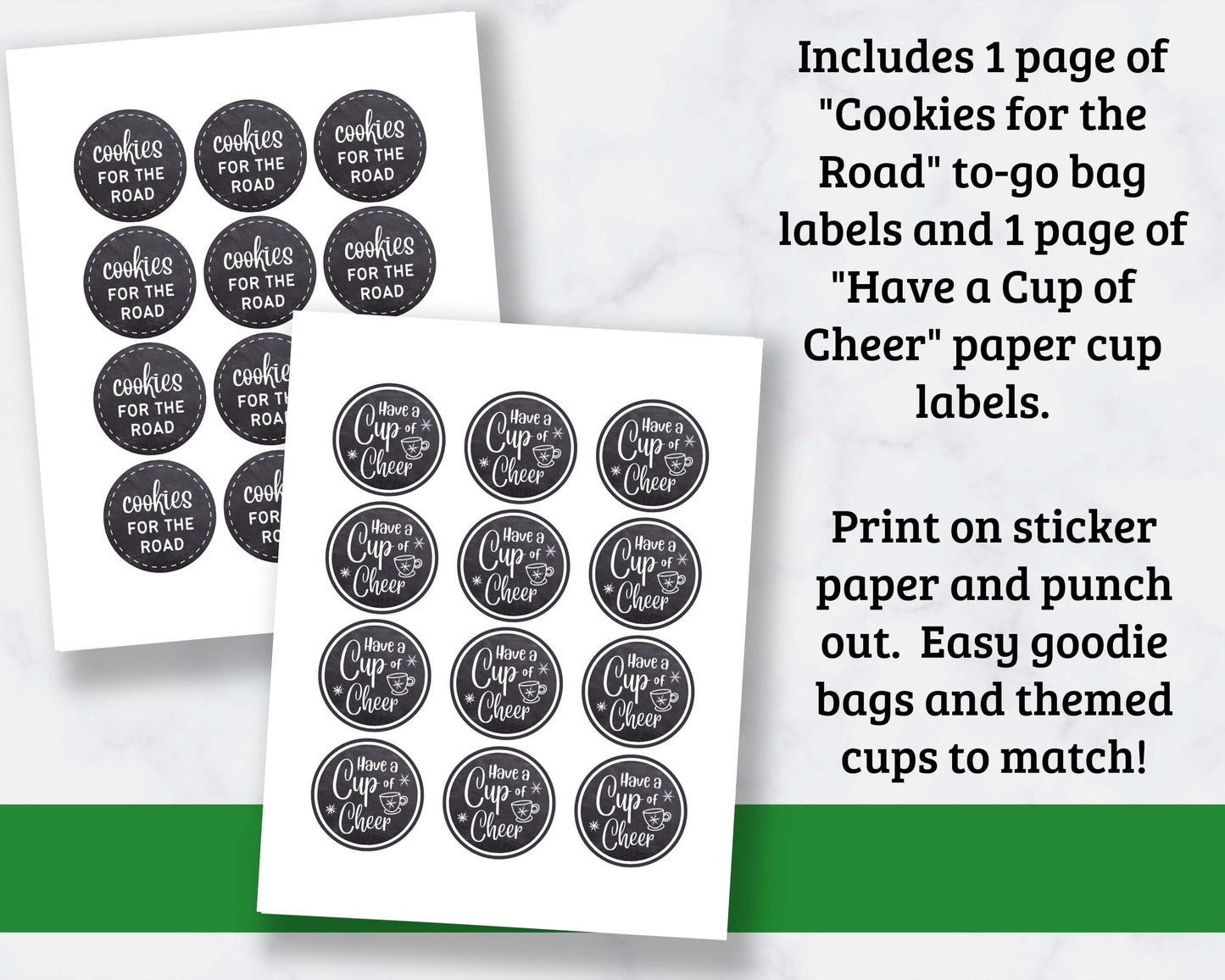 Hot Cocoa Bar Labels - 38 Different Printable Labels!