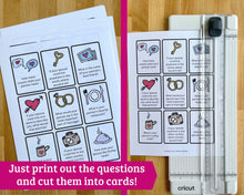 Load image into Gallery viewer, Not So Newlywed Game Question Cards - 135 Printable Game Cards