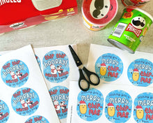 Load image into Gallery viewer, Christmas Chip Gift Tags for Kids - 4 Page Download