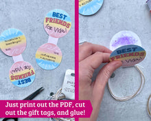 Load image into Gallery viewer, Friendship Bracelet Gift Tags for Teens and Kids