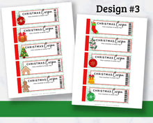 Load image into Gallery viewer, Christmas Coupon Book Templates - 3 Designs!