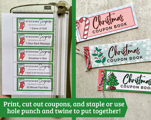 Christmas Coupon Book Templates - 3 Designs!