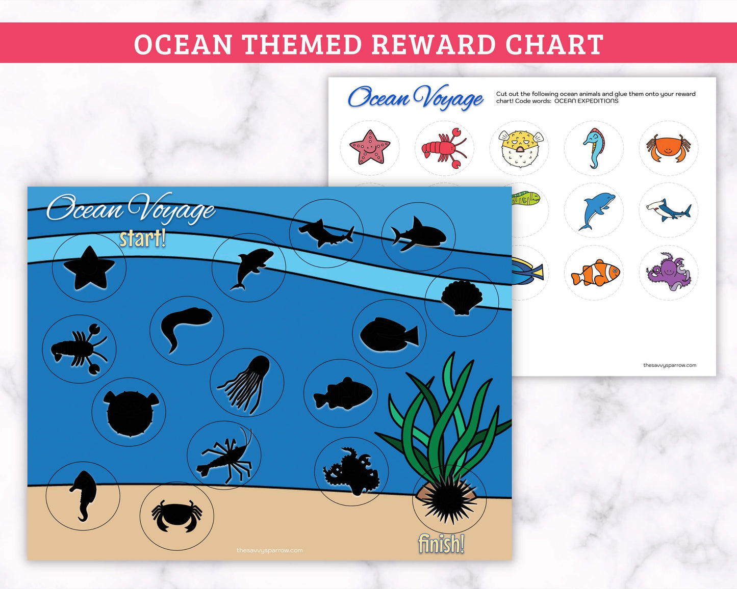 Printable Reward Charts for Kids - 4 Charts & Stickers!