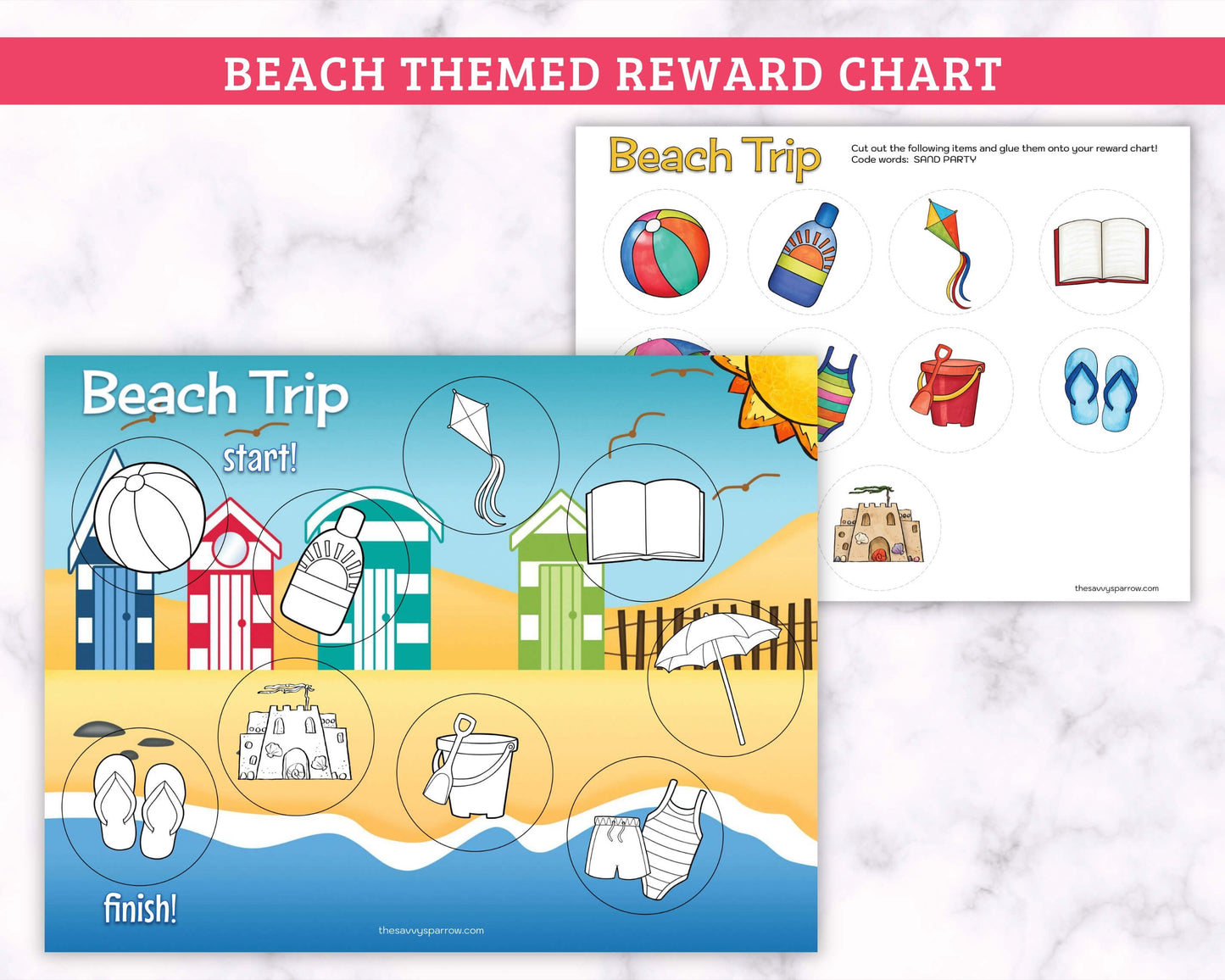 Printable Reward Charts for Kids - 4 Charts & Stickers!
