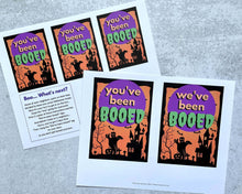 Load image into Gallery viewer, "You've Been Booed" Gift Tags - Set 2