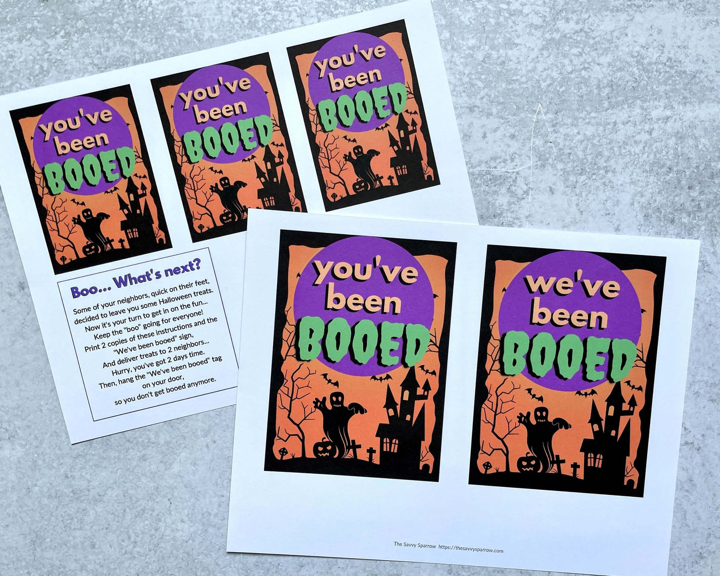 "You've Been Booed" Gift Tags - Set 2
