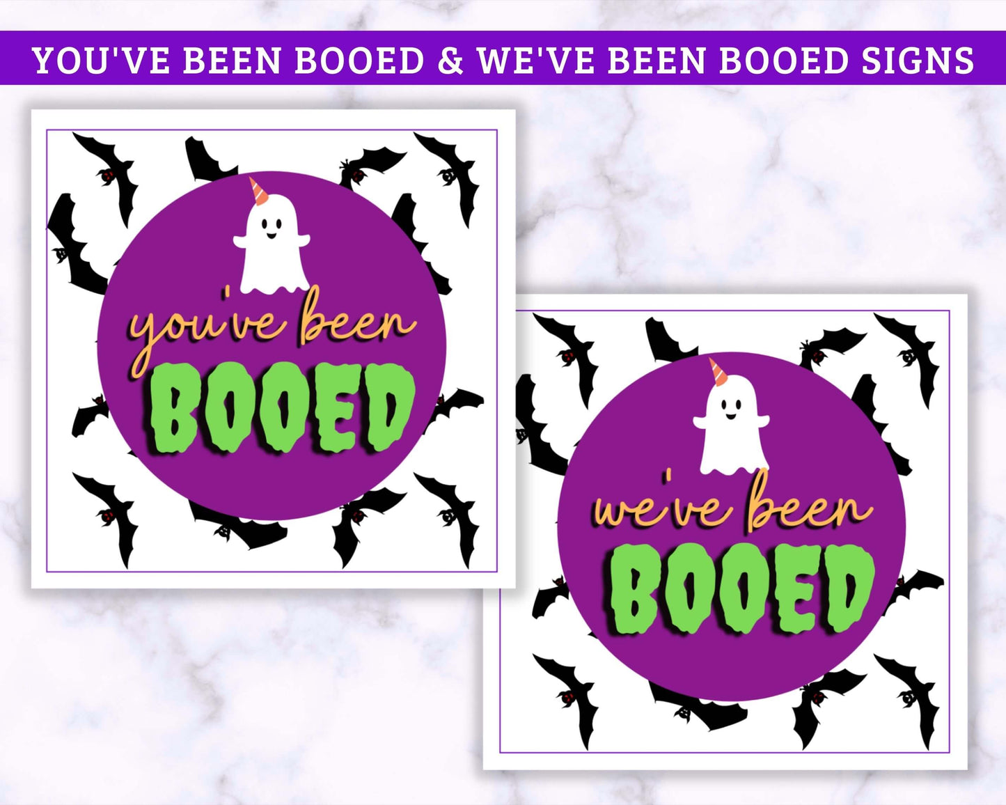 "You've Been Booed" Gift Tags - Set 3