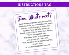 Load image into Gallery viewer, &quot;You&#39;ve Been Booed&quot; Gift Tags - Set 3