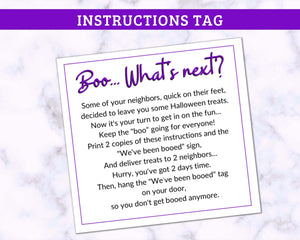 "You've Been Booed" Gift Tags - Set 3