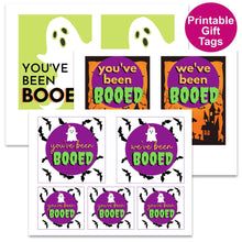 Load image into Gallery viewer, VALUE SET!  All 3 "You've Been Booed" Gift Tags!