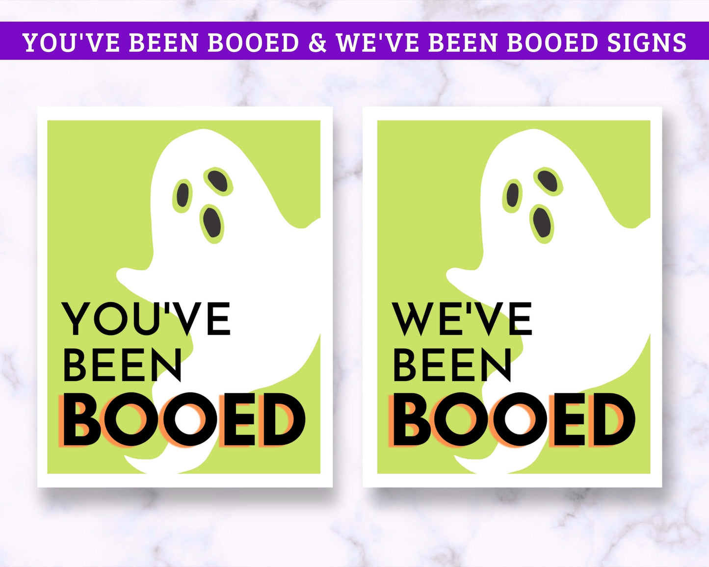 "You've Been Booed" Gift Tags - Set 1